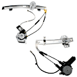 1995 Honda Accord - Wagon Front And Rear, Passenger Side Power Window Regulator, With Motor