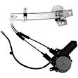 1995 Honda Accord - Wagon Front And Rear, Passenger Side Power Window Regulator, With Motor