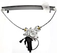 2000 Hyundai Elantra - Front, Driver and Passenger Side Power Window Regulator, With Motor