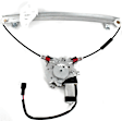 2000 Hyundai Elantra - Front, Driver and Passenger Side Power Window Regulator, With Motor