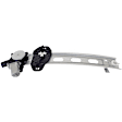 2006 Honda Civic - Coupe Front, Driver and Passenger Side Power Window Regulator, With Motor, 2-Door