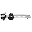 2006 Honda Civic - Coupe Front, Driver and Passenger Side Power Window Regulator, With Motor, 2-Door