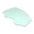 Front, Driver and Passenger Side Door Glasses, Clear, 4-Door, Sedan, Replaces NAGS No. FD22639 GTNN, FD22640 GTNN