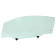 Coupe Front, Driver and Passenger Side Door Glass, Green Tint, FD25105 GTYN, FD25106 GTYN