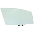 2015 Honda Fit - Front, Driver and Passenger Side Door Glass, Mexico Built Vehicle, Green Tint, FD26262 GTYN, FD26263 GTYN