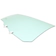 2000 Honda Civic - Rear, Driver and Passenger Side Door Glass, Sedan, 4-Door, Green Tint, FD05579 GTYN, FD05580 GTYN
