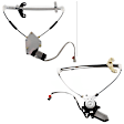 Rear, Driver and Passenger Side Window Regulators, Power, 4-Door, Sedan, Canada or USA Built Vehicle
