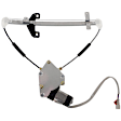 Rear, Driver and Passenger Side Window Regulators, Power, 4-Door, Sedan, Canada or USA Built Vehicle