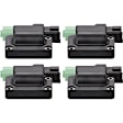 Ignition Coil, Set of 4, 2.2L, 4Cyl