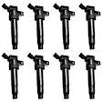Ignition Coils, Set of 8, 4/8 Cyl., 2.0/2.4L/4.6L/5.0L, Engines