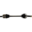 Front, Driver and Passenger Side Axle Assembly - Set of 2