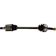 Front, Driver and Passenger Side Axle Assembly - Set of 2