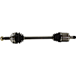 Front, Driver and Passenger Side Axle Assembly - Set of 2