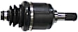 2006 Kia Spectra - Front, Driver and Passenger Side Axle Assembly,  With 25 Spline Inboard Joint, New, 2.0L 4Cyl Automatic, Transaxle