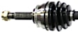 2006 Kia Spectra - Front, Driver and Passenger Side Axle Assembly,  With 25 Spline Inboard Joint, New, 2.0L 4Cyl Automatic, Transaxle