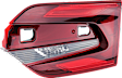 Driver and Passenger Side, Inner LED Tail Light, With bulb(s), Clear & Red Lens, CAPA Certified