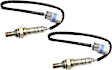 After Catalytic Converter, Driver and Passenger Side Oxygen Sensors, 4-wire, Heated