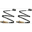 Front and Rear, After Catalytic Converter Oxygen Sensor, Set of 2, 4-wire