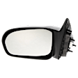 Sedan Driver and Passenger Side Mirror, Power Adjust, Non-Heated, Non-Folding, Paintable, No Signal Light, No Memory, No Puddle Light, No Auto-Dim, No Blind Spot Feature
