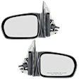 2005 Honda Civic - Driver and Passenger Side Mirror, 4-Door, Manual Adjust, Non-Heated, Paintable, Non-Folding, No Signal Light, No Blind Spot Feature, Without Memory Recall, No Puddle Light, No Auto-Dimming, Sedan