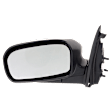Sedan Driver and Passenger Side Mirror, Power Adjust, Non-Heated, Manual Folding, Paintable, No Signal Light, No Memory, No Puddle Light, No Auto-Dim, No Blind Spot Feature