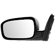 Sedan Driver and Passenger Side Mirror, Power Adjust, Non-Heated, Manual Folding, Paintable, No Signal Light, No Memory, No Puddle Light, No Auto-Dim, No Blind Spot Feature