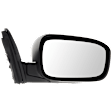 Sedan Driver and Passenger Side Mirror, Power Adjust, Non-Heated, Manual Folding, Paintable, No Signal Light, No Memory, No Puddle Light, No Auto-Dim, No Blind Spot Feature