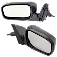 Driver and Passenger Side Mirror, Manual Adjust, Non-Heated, Manual Folding, Paintable, No Signal Light, No Memory, No Puddle Light, No Auto-Dim, No Blind Spot Feature