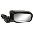 Sedan Driver and Passenger Side Mirror, Power Adjust, Heated, Manual Folding, Paintable, No Signal Light, No Memory, No Puddle Light, No Auto-Dim, No Blind Spot Feature