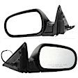 Driver and Passenger Side Mirrors, Power Adjust, Manual Folding, Non-Heated, Paintable, No Signal Light, No Memory, No Puddle Light, No Auto-Dimming, No Blind Spot Feature