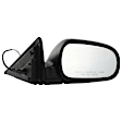 Driver and Passenger Side Mirrors, Power Adjust, Manual Folding, Non-Heated, Paintable, No Signal Light, No Memory, No Puddle Light, No Auto-Dimming, No Blind Spot Feature