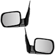 Driver and Passenger Side Mirrors, Power Adjust, Manual Folding, Heated, Paintable, No Signal Light, No Memory, No Puddle Light, No Auto-Dimming, No Blind Spot Feature
