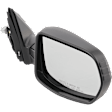 Driver and Passenger Side Mirror, Power Adjust, Non-Heated, Manual Folding, Textured Black, No Signal Light, No Memory, No Puddle Light, No Auto-Dim, No Blind Spot Feature