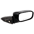 Coupe Driver and Passenger Side Mirror, Power Adjust, Heated, Manual Folding, Paintable, No Signal Light, No Memory, No Puddle Light, No Auto-Dim, No Blind Spot Feature