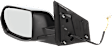 Driver and Passenger Side Mirrors, Power Adjust, Manual Folding, Non-Heated, Textured Black, No Signal Light, No Memory, No Puddle Light, No Auto-Dimming, No Blind Spot Feature