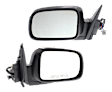 Driver and Passenger Side Mirror, Power Adjust, Heated, Manual Folding, Paintable, No Signal Light, No Memory, No Puddle Light, No Auto-Dim, No Blind Spot Feature