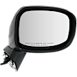 Sedan Driver and Passenger Side Mirror, Power Adjust, Non-Heated, Manual Folding, Paintable, In-housing Signal Light, No Memory, No Puddle Light, No Auto-Dim, No Blind Spot Feature