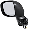 Sedan Driver and Passenger Side Mirror, Power Adjust, Non-Heated, Manual Folding, Paintable, In-housing Signal Light, No Memory, No Puddle Light, No Auto-Dim, No Blind Spot Feature
