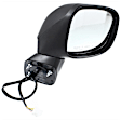 Sedan Driver and Passenger Side Mirror, Power Adjust, Non-Heated, Manual Folding, Paintable, In-housing Signal Light, No Memory, No Puddle Light, No Auto-Dim, No Blind Spot Feature