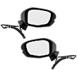 Driver and Passenger Side Mirror, Power Adjust, Non-Heated, Manual Folding, Paintable, No Signal Light, No Memory, No Puddle Light, No Auto-Dim, No Blind Spot Feature