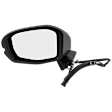 Driver and Passenger Side Mirror, Power Adjust, Non-Heated, Manual Folding, Paintable, No Signal Light, No Memory, No Puddle Light, No Auto-Dim, No Blind Spot Feature