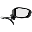 Driver and Passenger Side Mirror, Power Adjust, Non-Heated, Manual Folding, Paintable, No Signal Light, No Memory, No Puddle Light, No Auto-Dim, No Blind Spot Feature