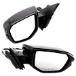 2016-2021 Honda Civic - Driver and Passenger Side Mirrors, Power Adjust, Manual Folding, Heated, Paintable, In-housing Signal Light, No Memory, No Puddle Light, No Auto-Dimming, No Blind Spot Feature