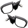 Driver and Passenger Side Mirrors, Power Adjust, Manual Folding, Passenger side - Non-Heated; Driver side - Heated, Paintable, No Signal Light, No Memory, No Auto-Dimming