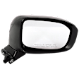 Driver and Passenger Side Mirrors, Power Adjust, Manual Folding, Non-Heated, Paintable, No Signal Light, No Memory, No Puddle Light, No Auto-Dimming, No Blind Spot Feature