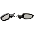 Driver and Passenger Side Mirrors, Power Adjust, Manual Folding, Non-Heated, Paintable, No Signal Light, No Memory, No Puddle Light, No Auto-Dimming, No Blind Spot Feature