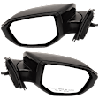 Driver and Passenger Side Mirrors, Power Adjust, Manual Folding, Heated, Paintable, No Signal Light, No Memory, No Puddle Light, No Auto-Dimming, No Blind Spot Feature