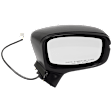 2018 Honda Odyssey - Driver and Passenger Side Mirror, For Models Without Side View Camera, Power Adjust, Non-Heated, Textured Black, Manual Folding, No Signal Light, No Blind Spot Feature, Without Memory Recall, No Puddle Light, No Auto-Dimming