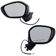 Driver and Passenger Side Mirrors, Power Adjust, Manual Folding, Non-Heated, Paintable, No Signal Light, No Memory, No Puddle Light, No Auto-Dimming, No Blind Spot Feature