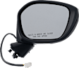 Driver and Passenger Side Mirrors, Power Adjust, Manual Folding, Non-Heated, Paintable, No Signal Light, No Memory, No Puddle Light, No Auto-Dimming, No Blind Spot Feature